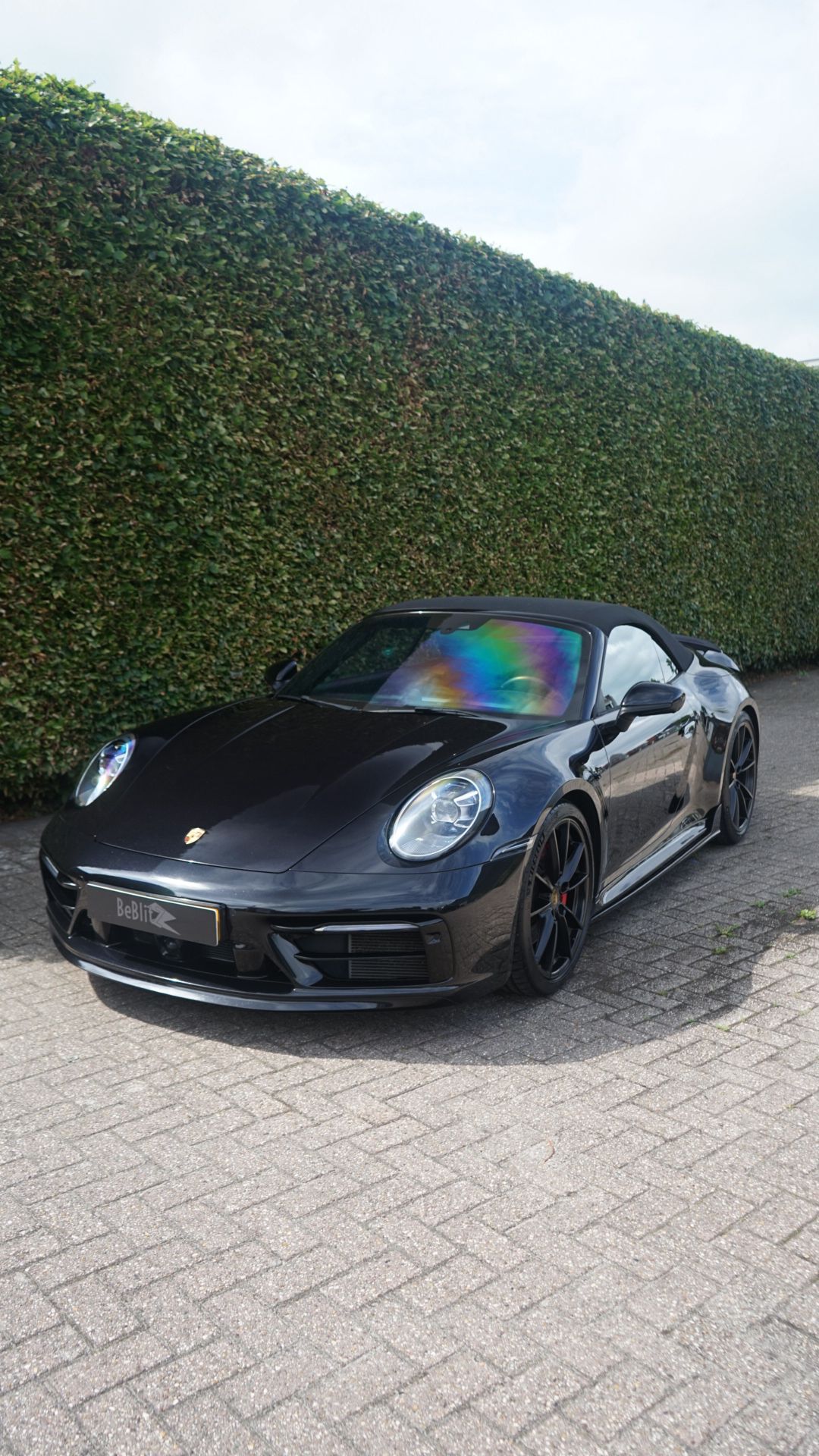 Porsche 911 cabrio na polish en finish — auto detailing Hoogezand